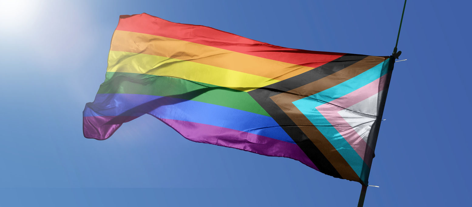 Progress LGBTQ Rainbow Flag 